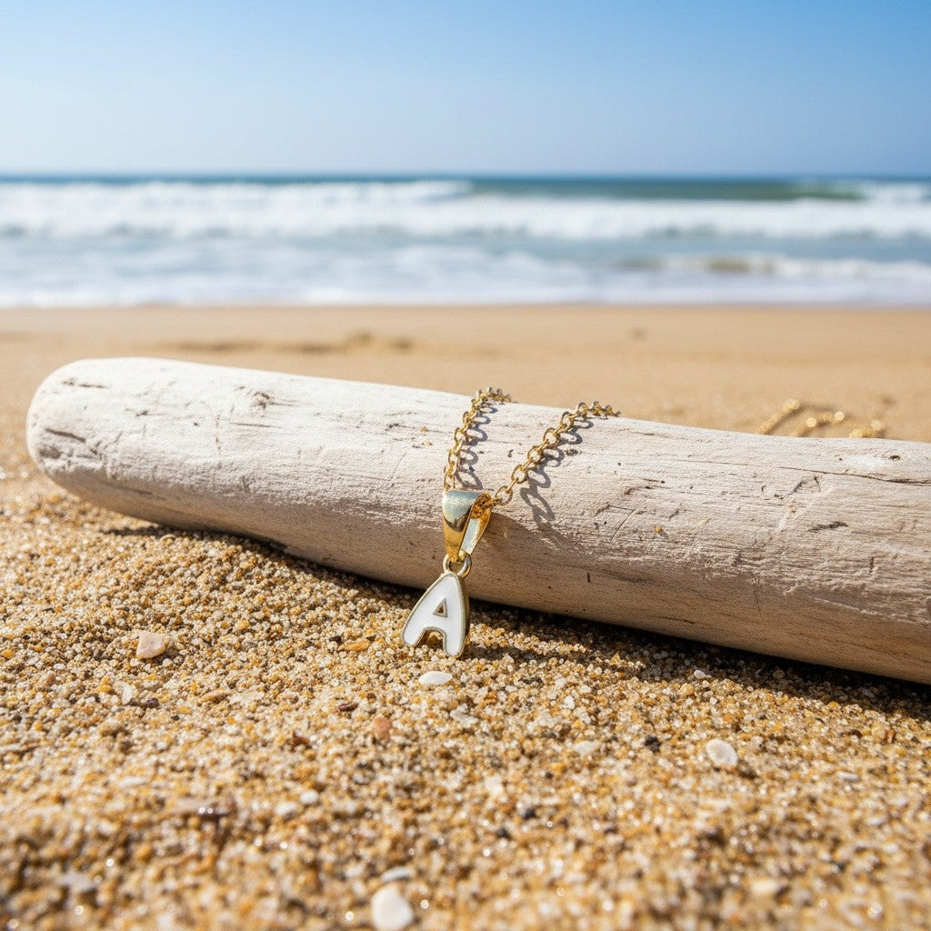 Dainty Letter Initial Necklace