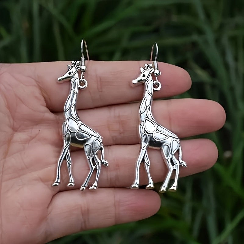 Cute Vintage Giraffe Dangle Earrings