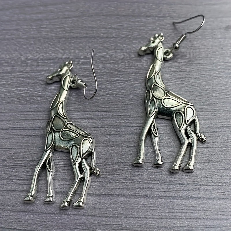 Cute Vintage Giraffe Dangle Earrings