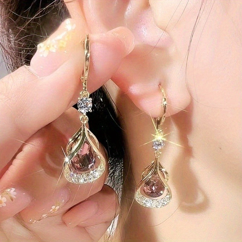 Elegant Teardrop Jewelry Set