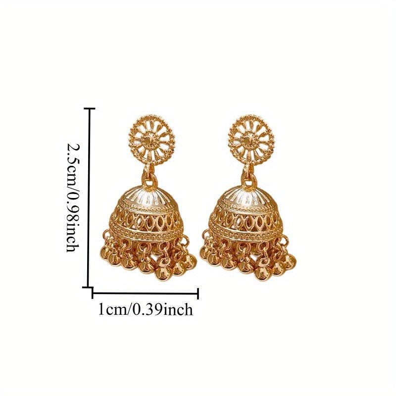 Classy Vintage Filigree Bell Earrings