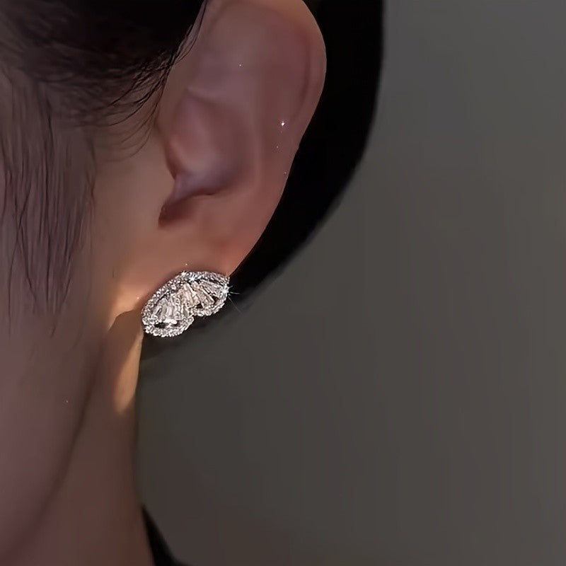 Elegant Butterfly Stud Earrings