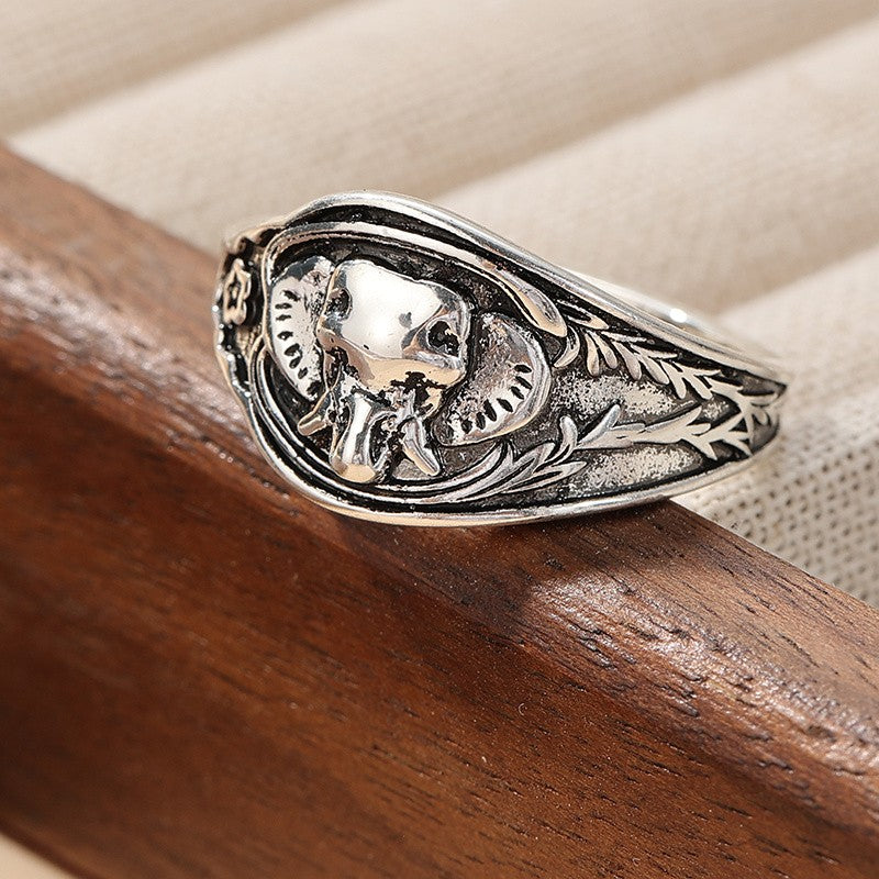 Vintage Inspired Elephant Ring