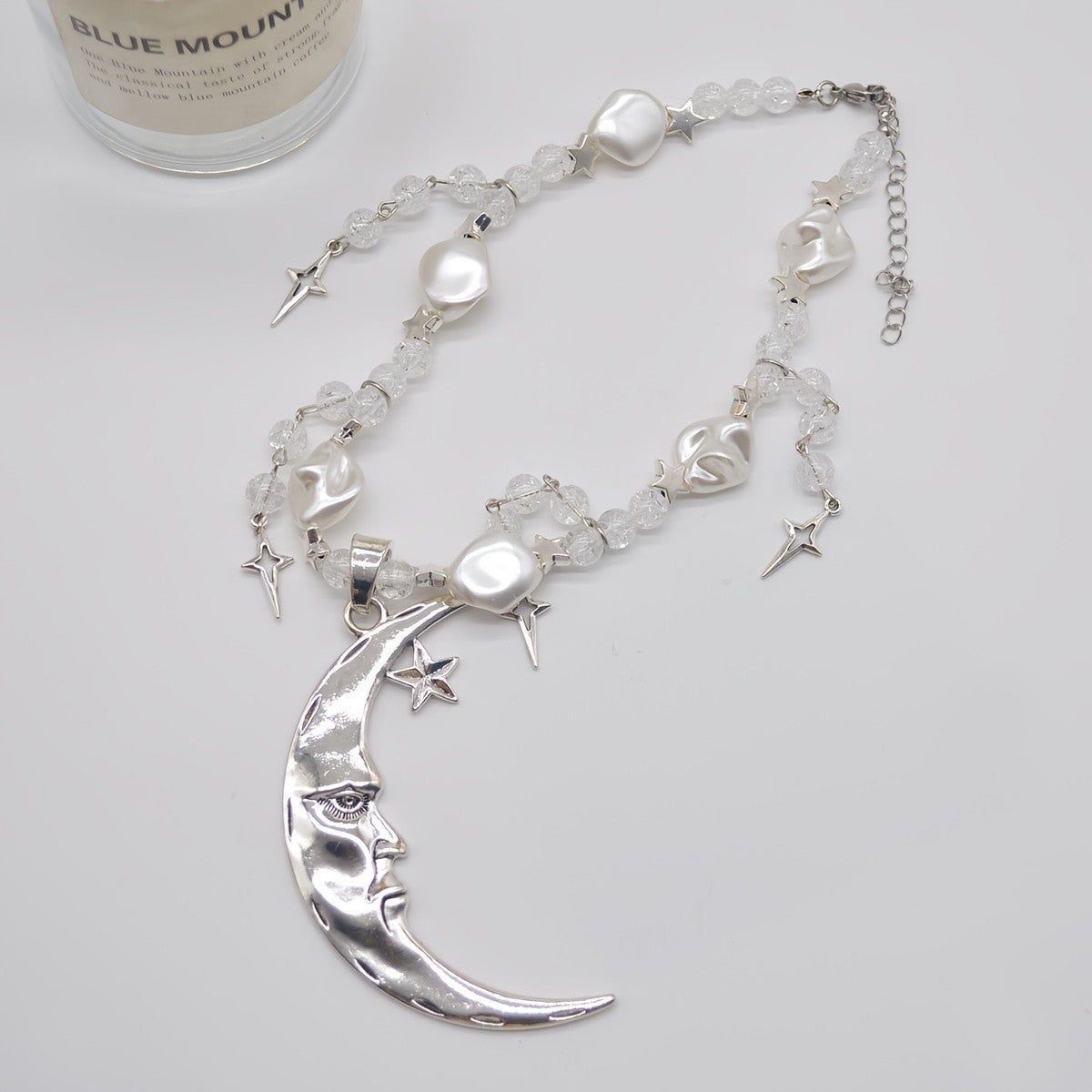 Boho Celestial Moon & Star Necklace