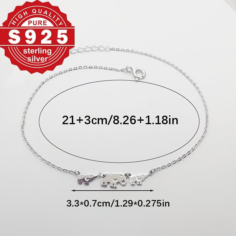 Dainty Elephant Anklet