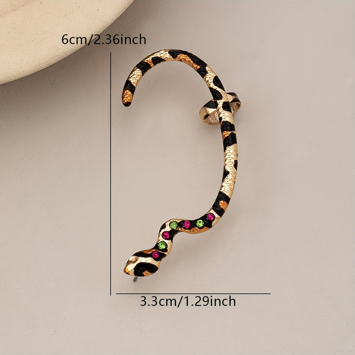 Elegant Serpent Ear Cuff
