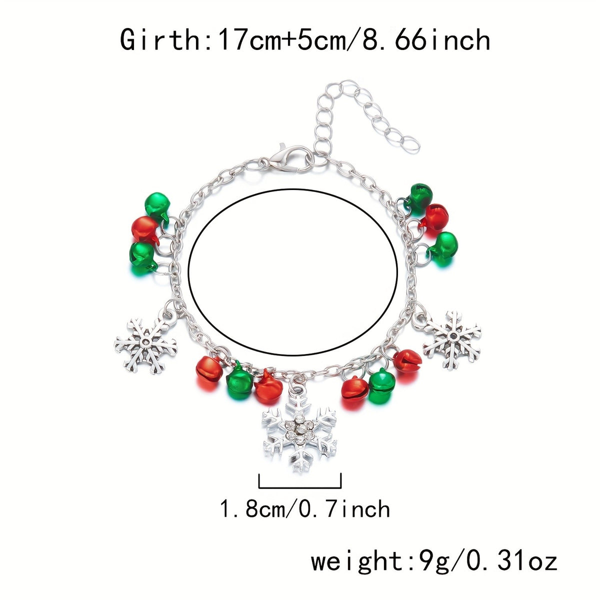 Dainty Snowflake Necklace and Bracelet Set