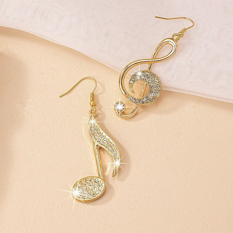 Elegant Musical Note Earrings