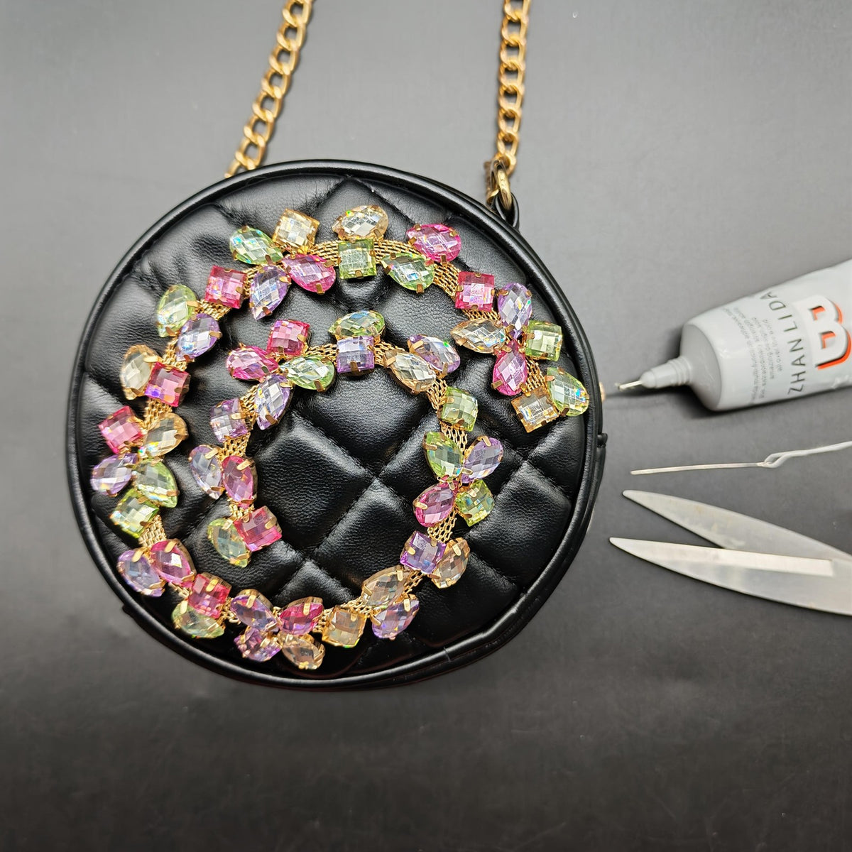 Romantic Multicolor Crystal Chain