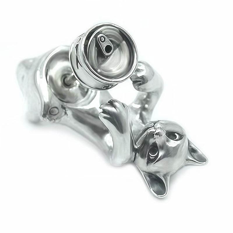 Cute Y2K Kitty Stud Earrings