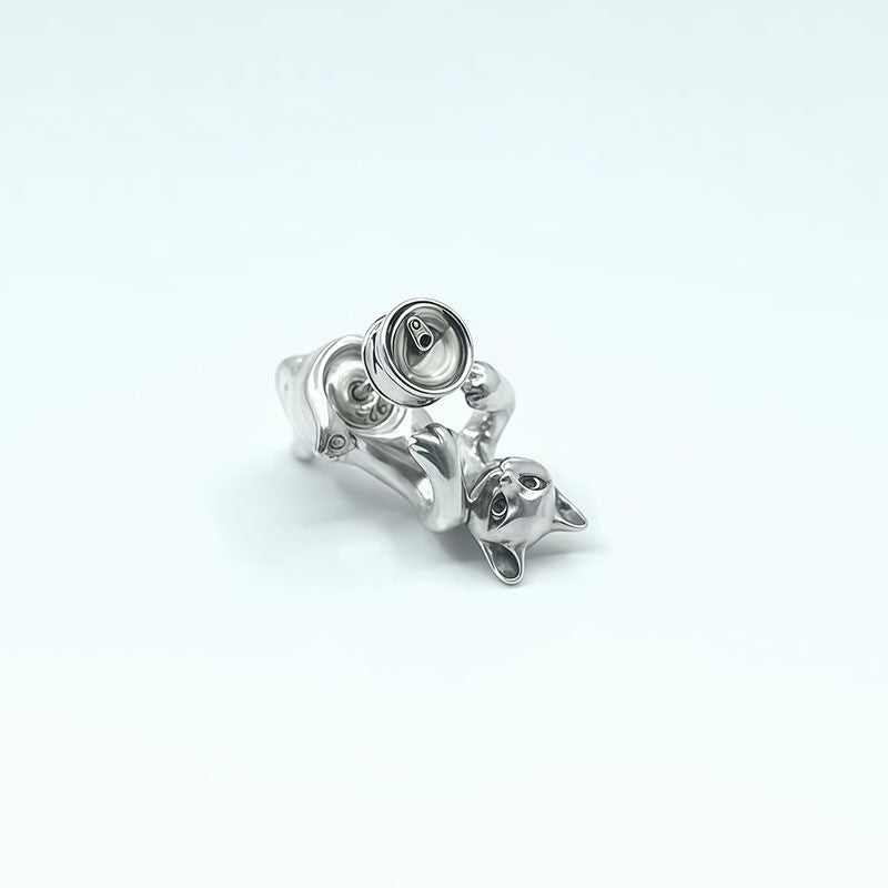 Cute Y2K Kitty Stud Earrings
