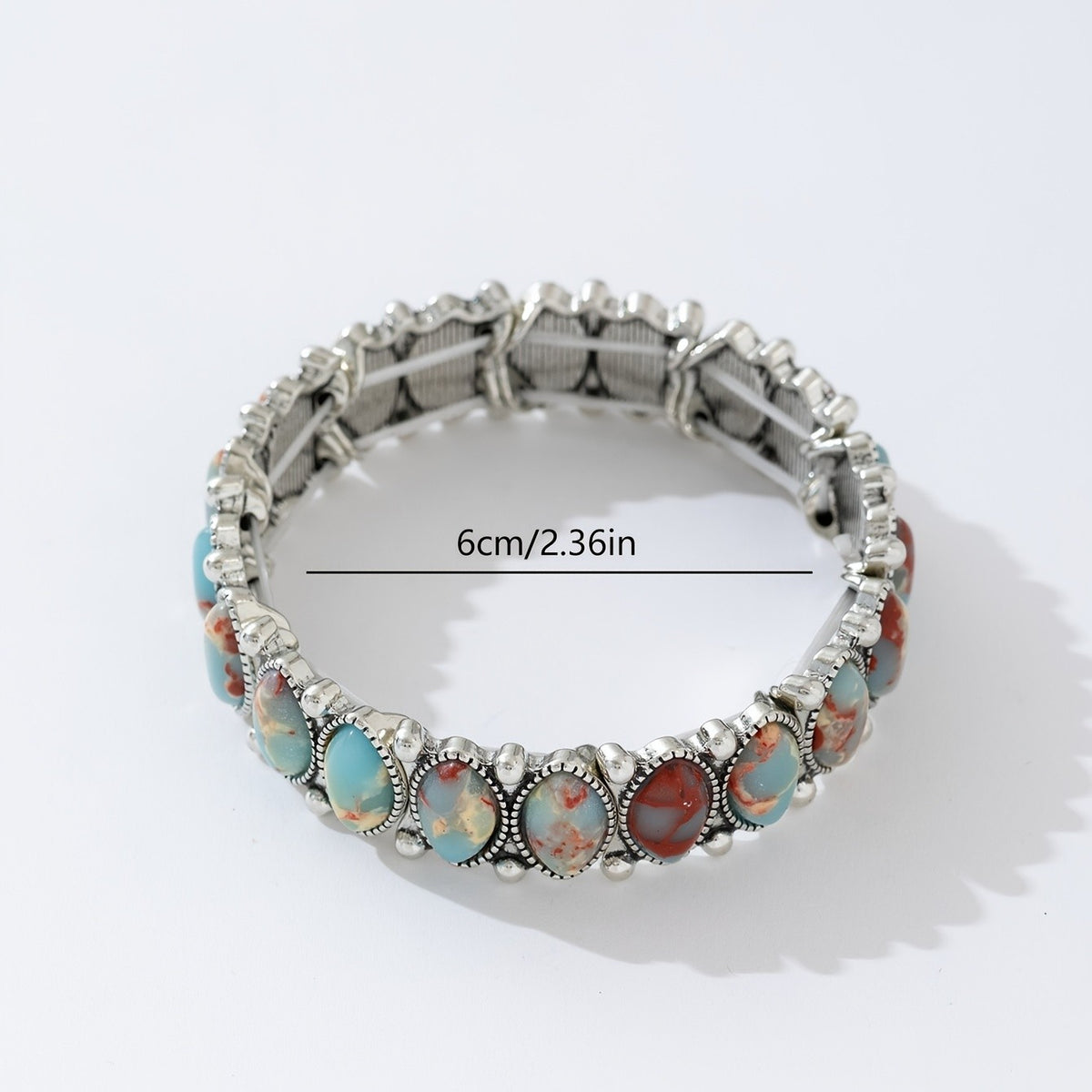 Vintage Boho Turquoise Bracelet