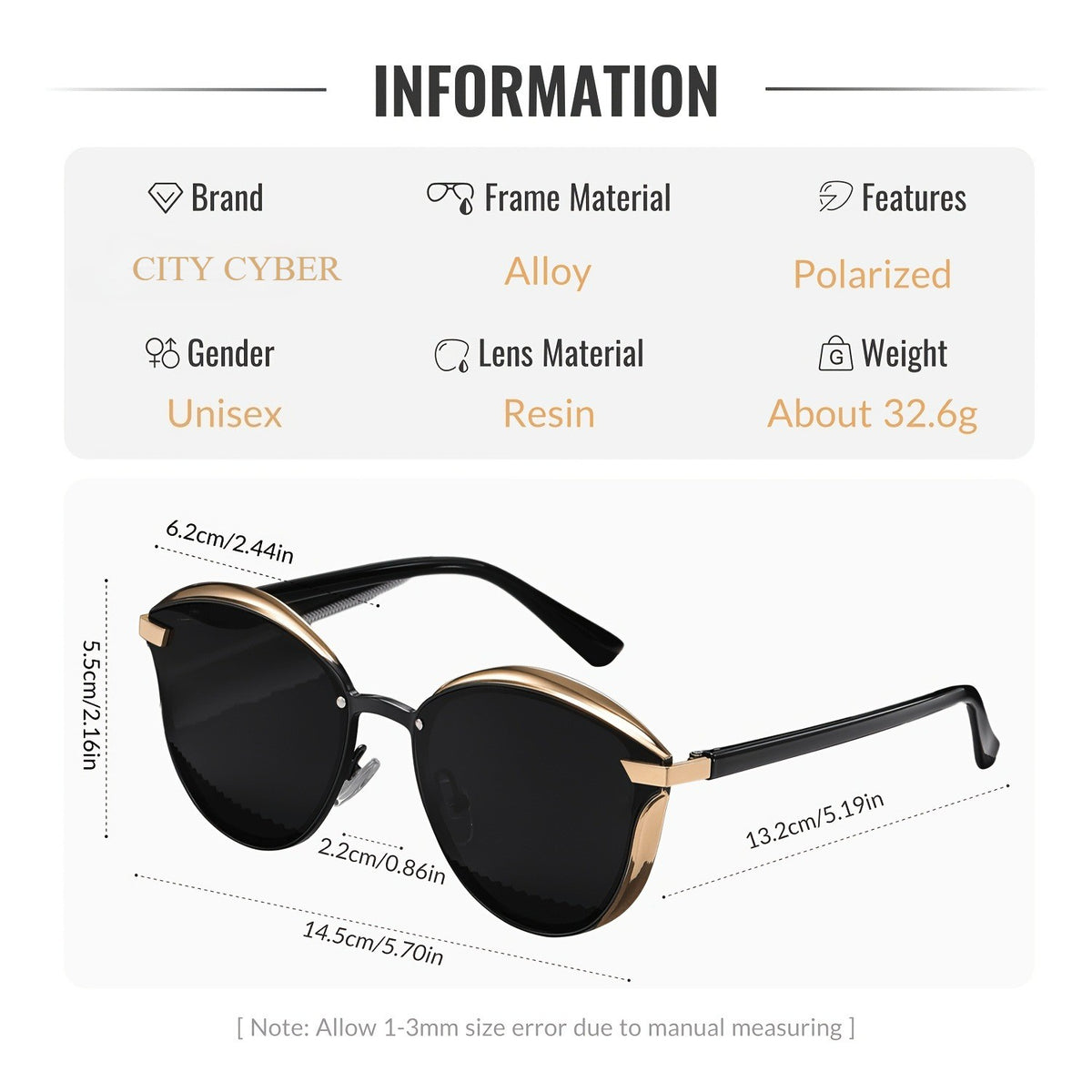 Chic Retro Cat Eye Sunglasses