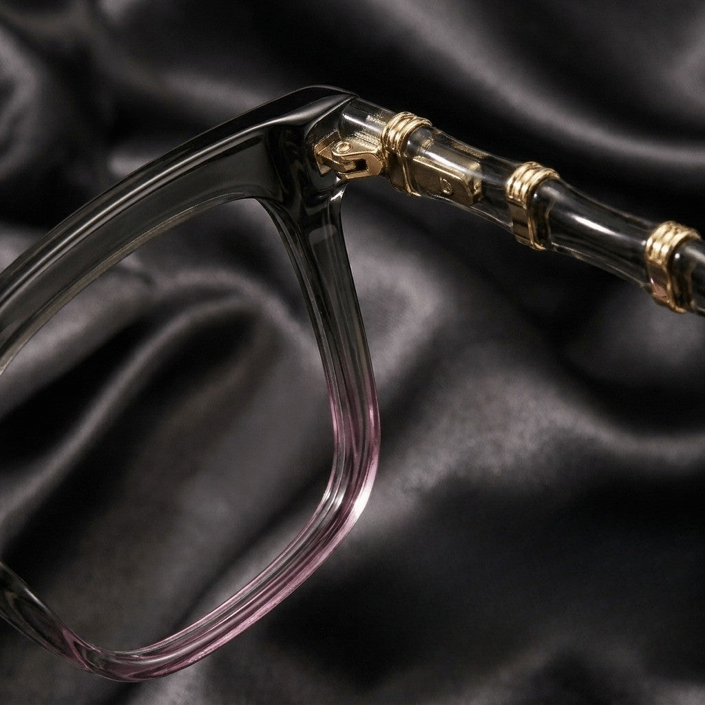 Classy Bamboo Accent Reading Glasses