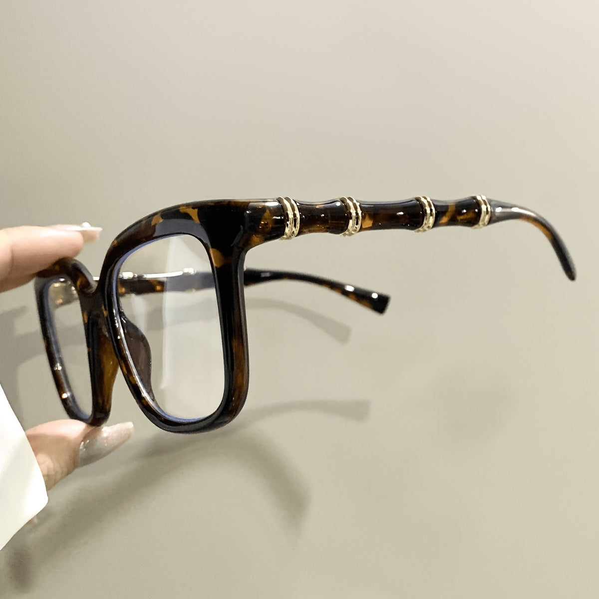 Classy Bamboo Accent Reading Glasses