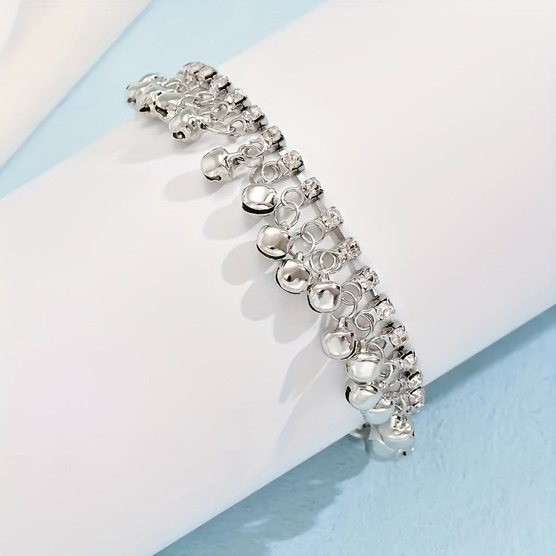 Boho Layered Bell Chain Anklet