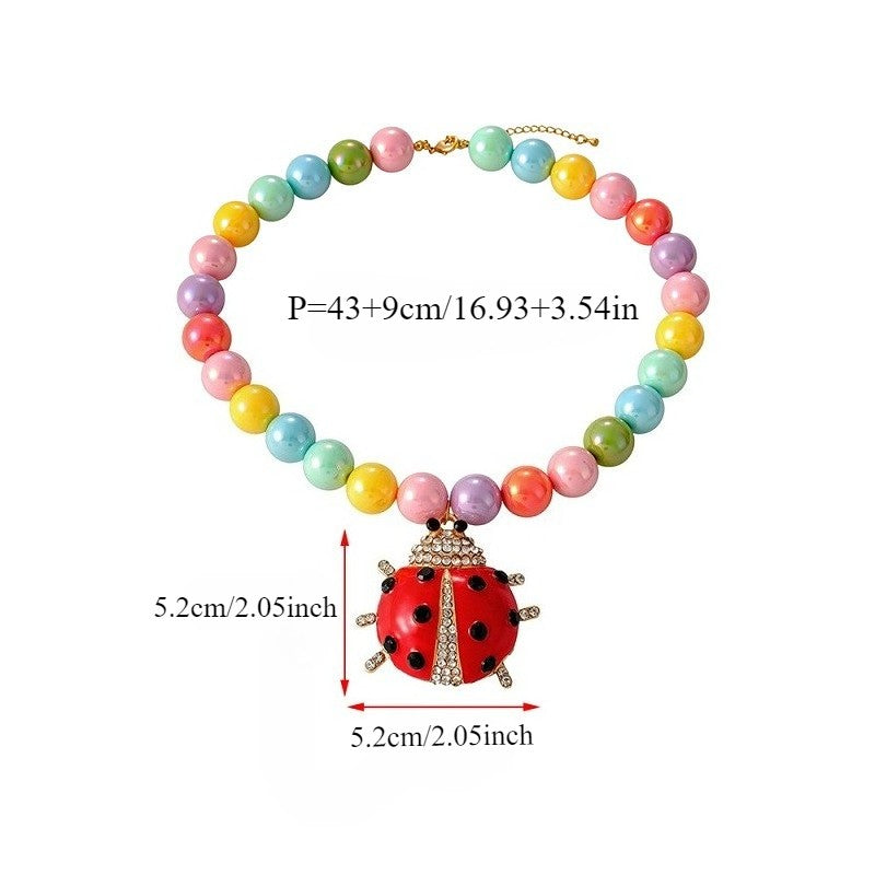 18k Boho Pink Pearl Lobster Necklace