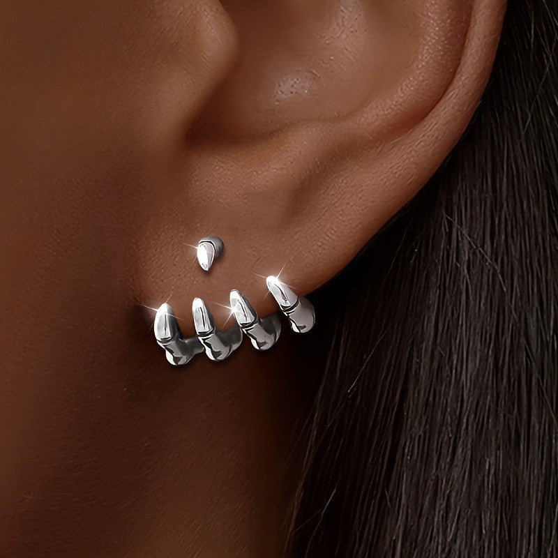 Gothic Skeleton Hand Ear Cuff