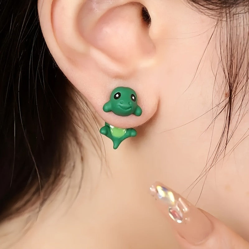 Cute Dinosaur Stud Earrings