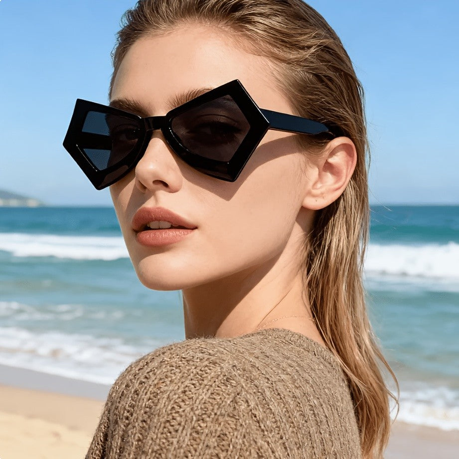 Classy Geometric Acrylic Sunglasses