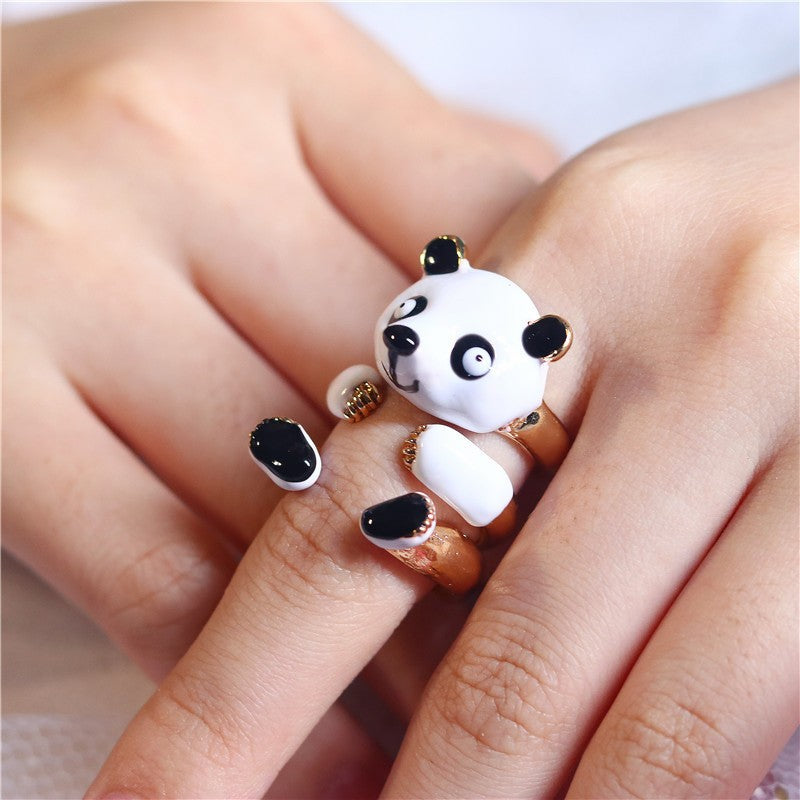 Cute Panda Bear Ring