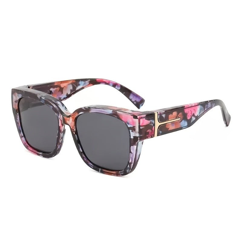 Classy Pink Square Sunglasses