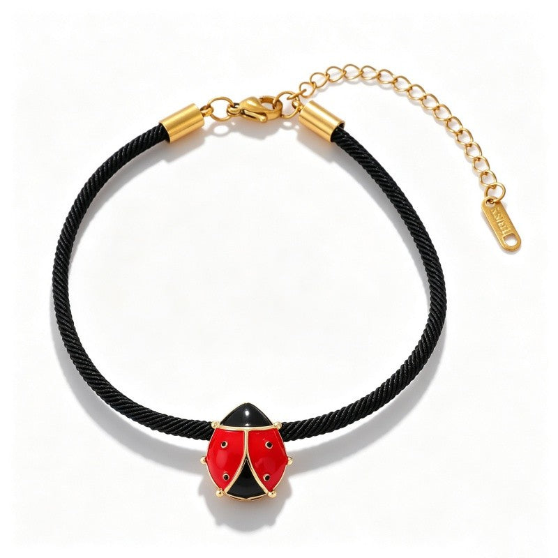 18k Dainty Zirconia & Bead Bracelet Set