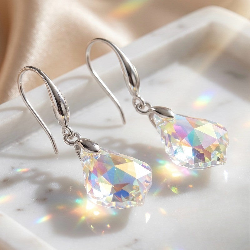 Dainty Aurora Teardrop Earrings