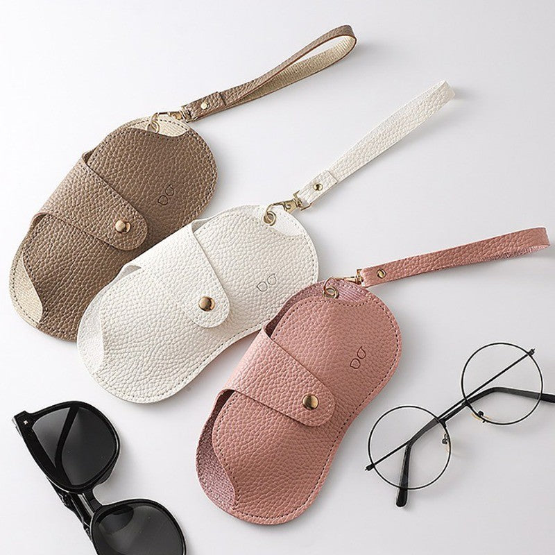 Classy Lychee Texture Eyeglass Case