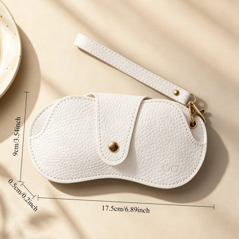 Classy Lychee Texture Eyeglass Case
