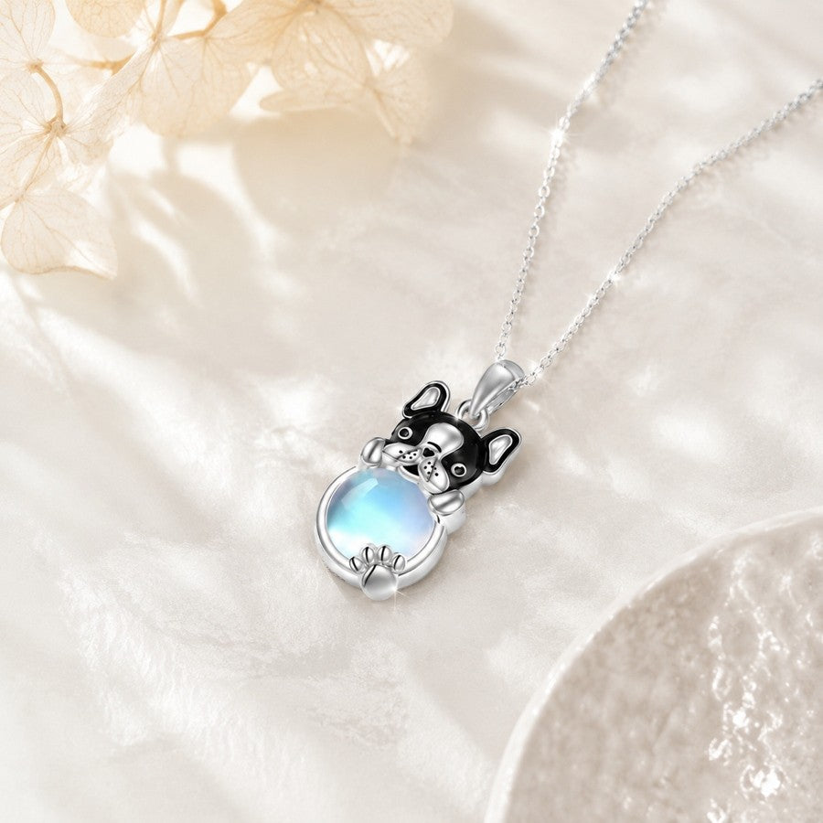 Classy French Bulldog Necklace Set