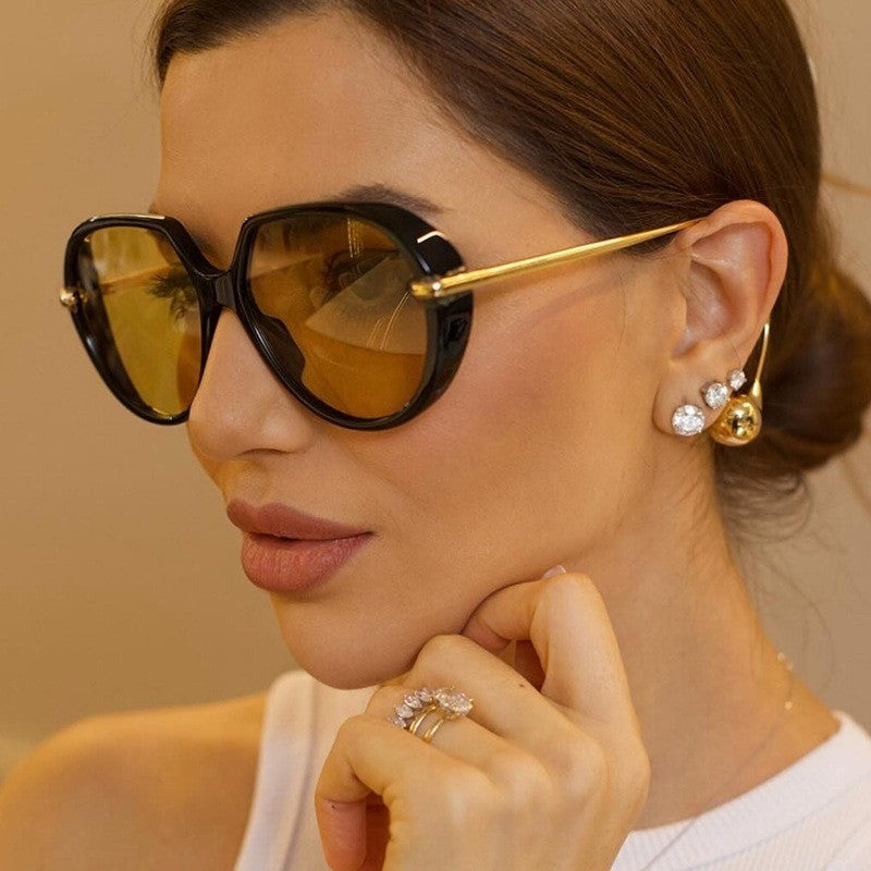 Classy Oversized Acetate Sunglasses