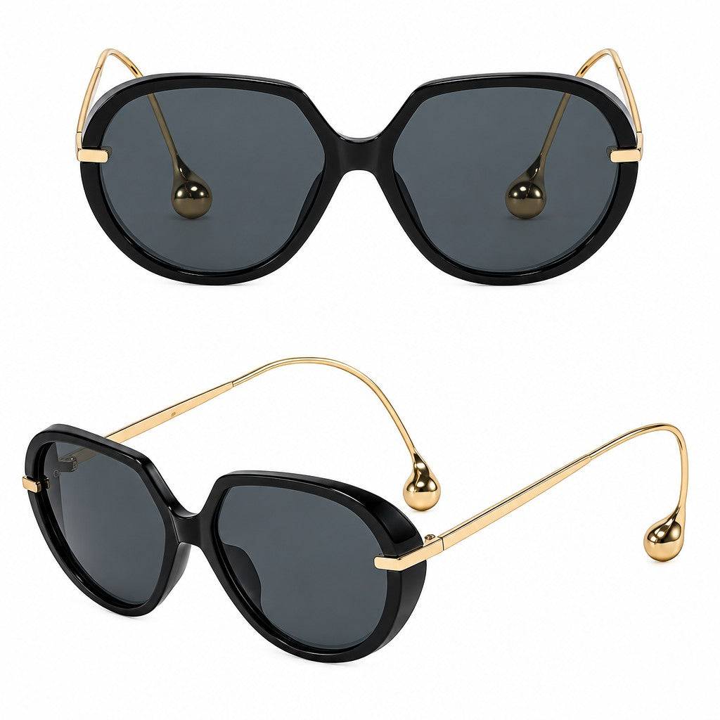 Classy Oversized Acetate Sunglasses