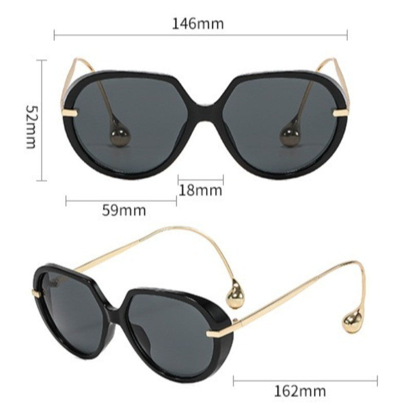 Classy Oversized Acetate Sunglasses