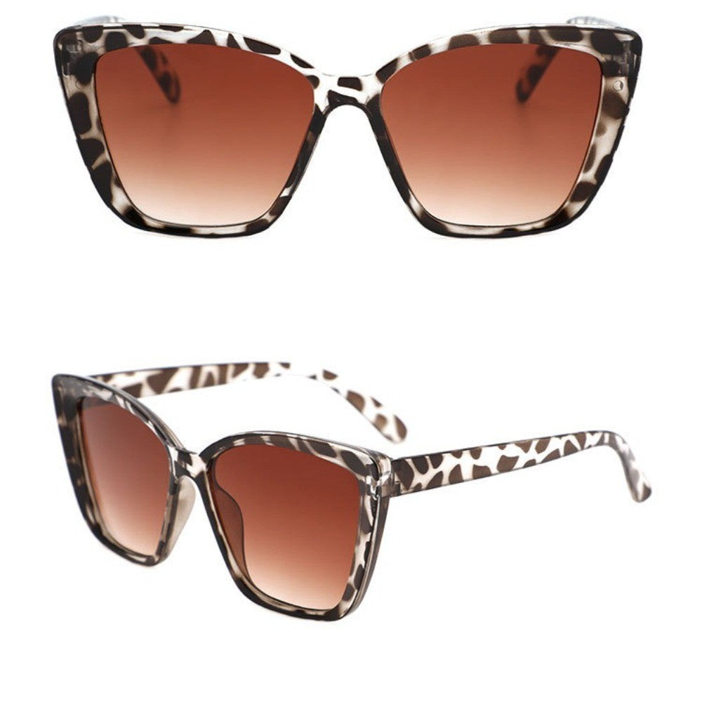 6pc Classy Retro Cat Eye Sunglasses Set