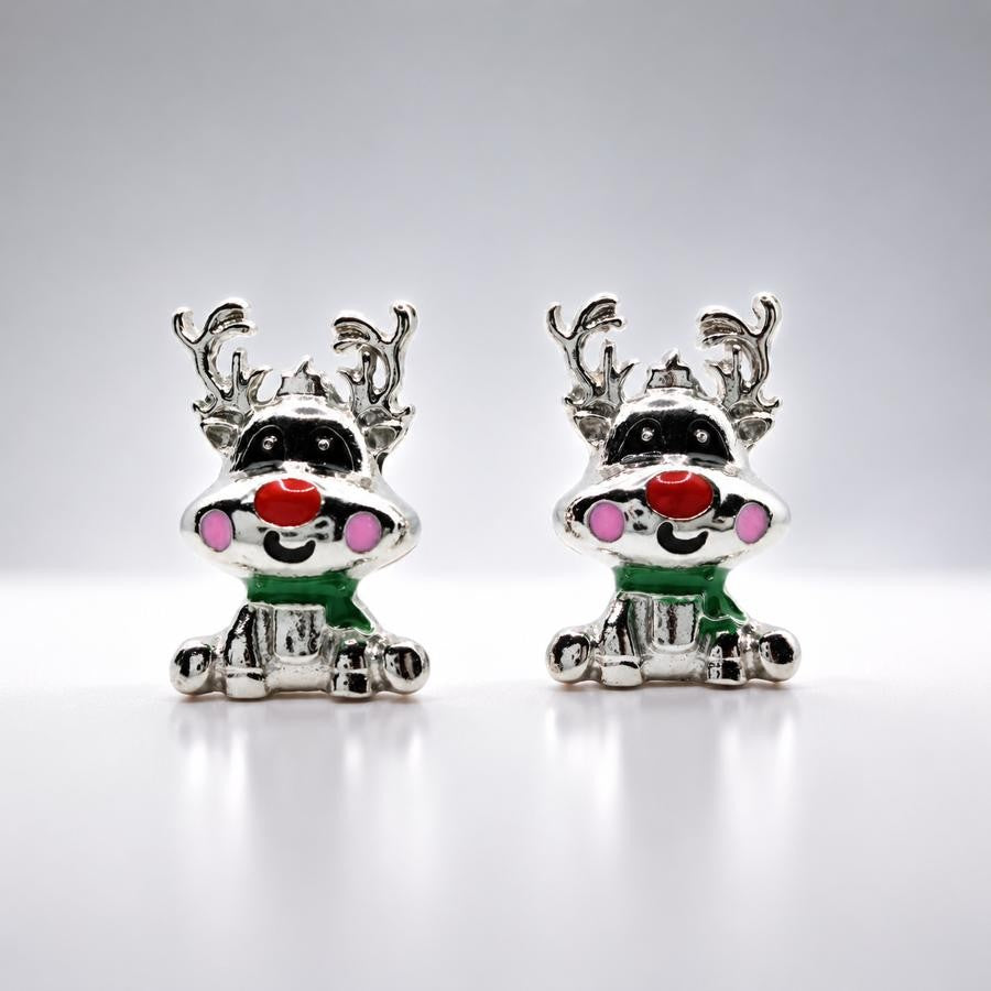 Cute Reindeer Stud Earrings