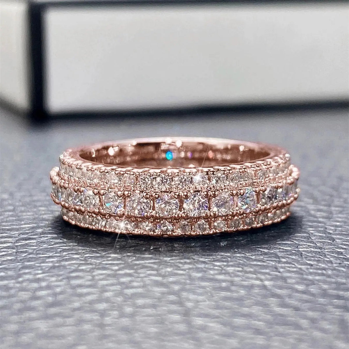 Classy Pave Zircon Statement Ring