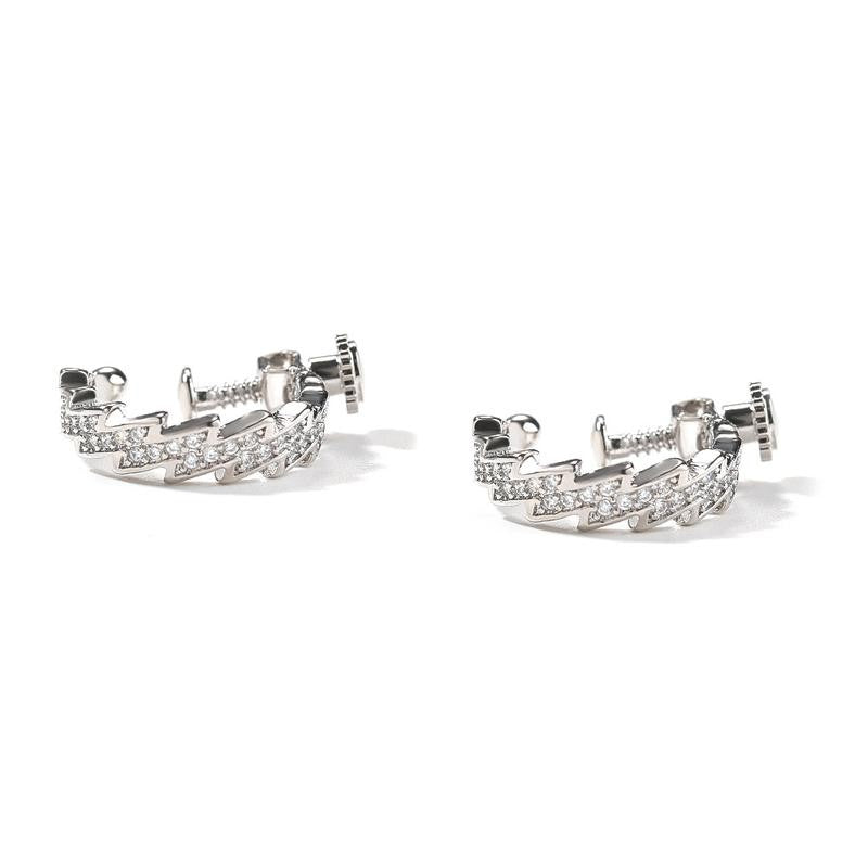Dainty Lightning Bolt Stud Earrings