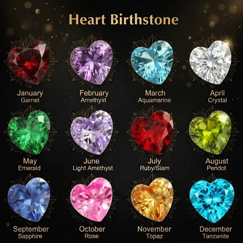 S925 Romantic Green Heart Necklace