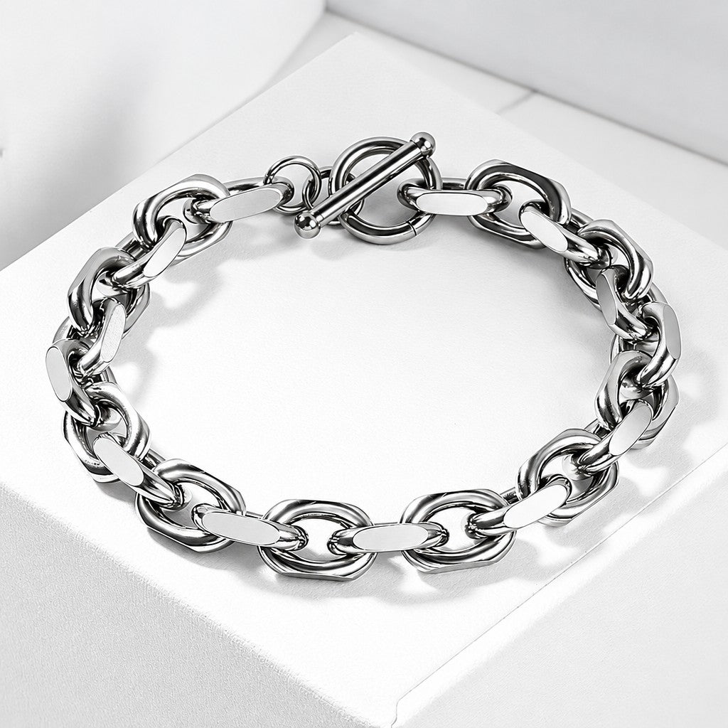 Classy Cable Link Bracelet