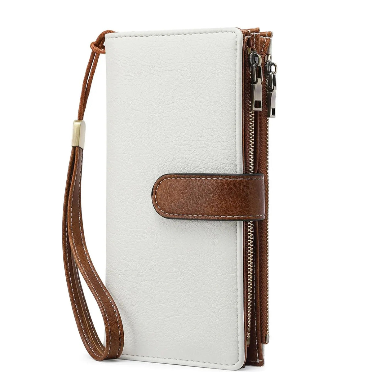 Classy Leopard Print Zipper Wallet