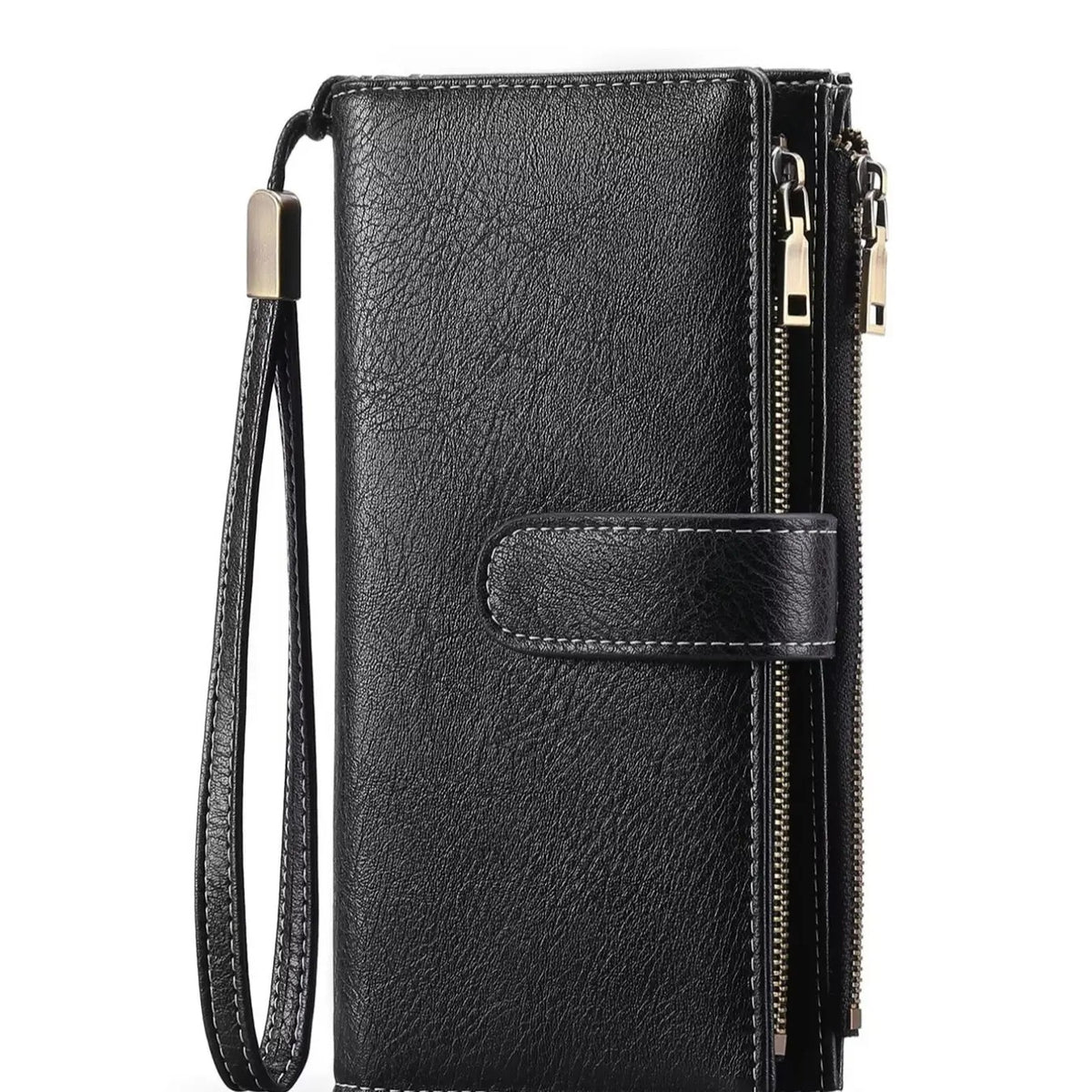 Classy Leopard Print Zipper Wallet