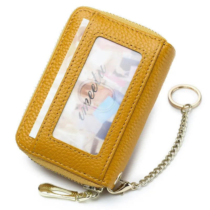 Classy RFID Genuine Leather Cardholder