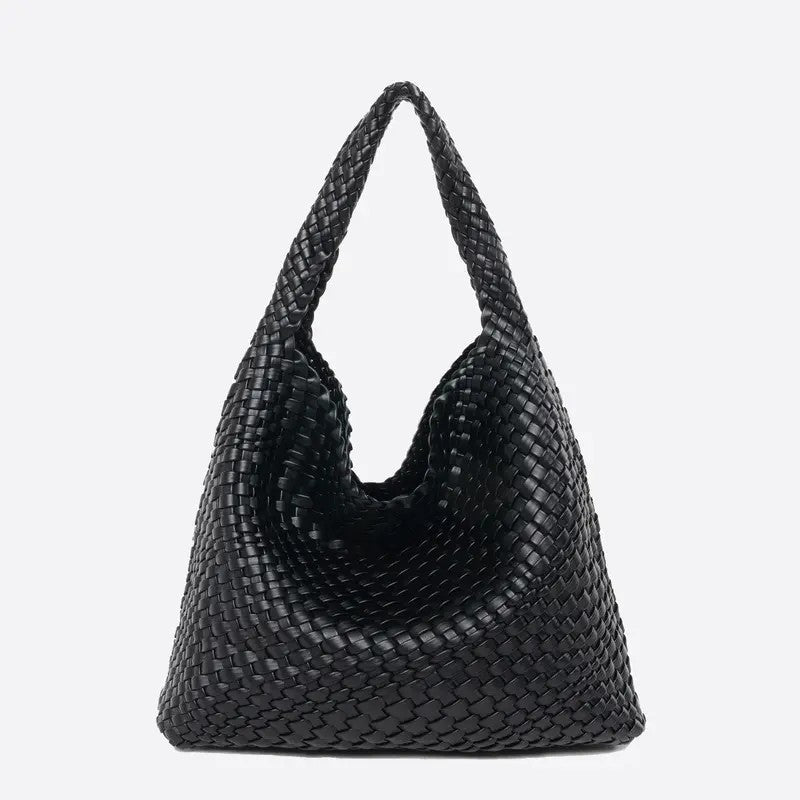 Classy Woven Hobo Bag