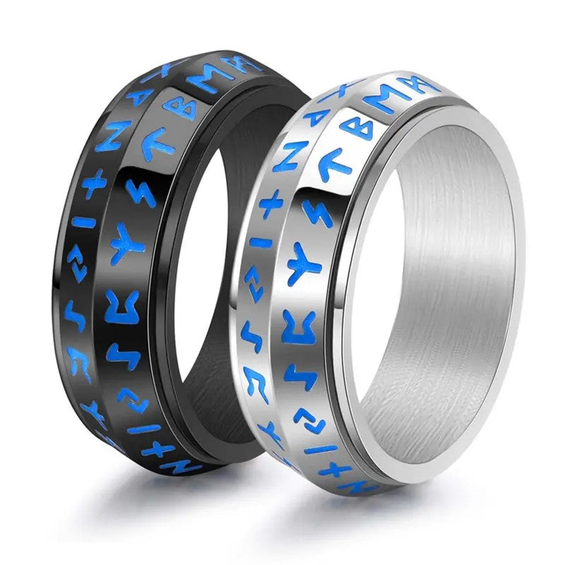 Classy Rune Spinner Ring