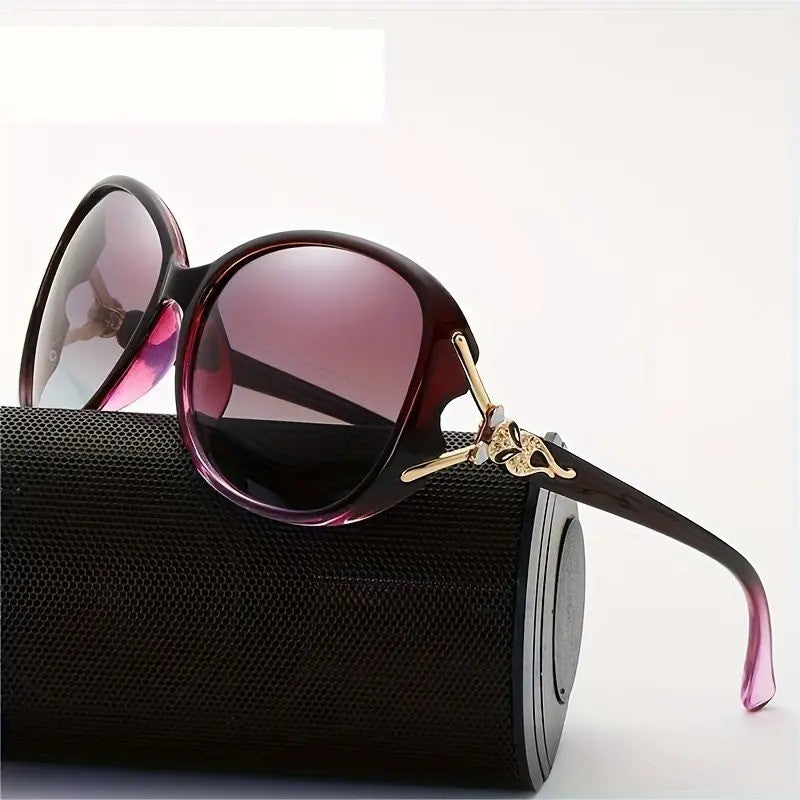 6pc Classy Floral Cat Eye Sunglasses Set