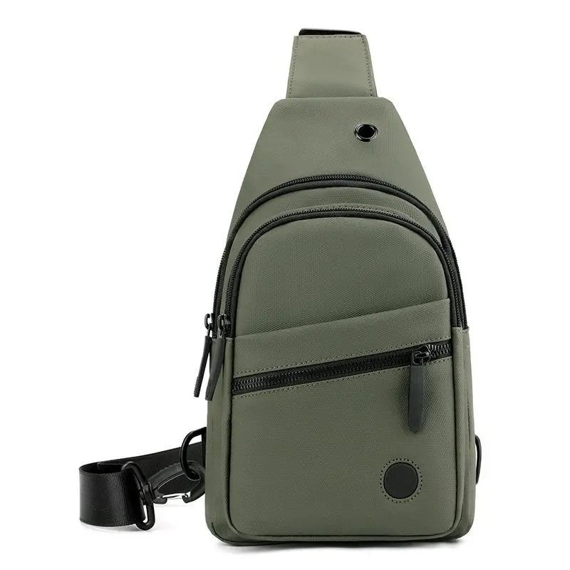Minimalist Nylon Crossbody Sling Bag