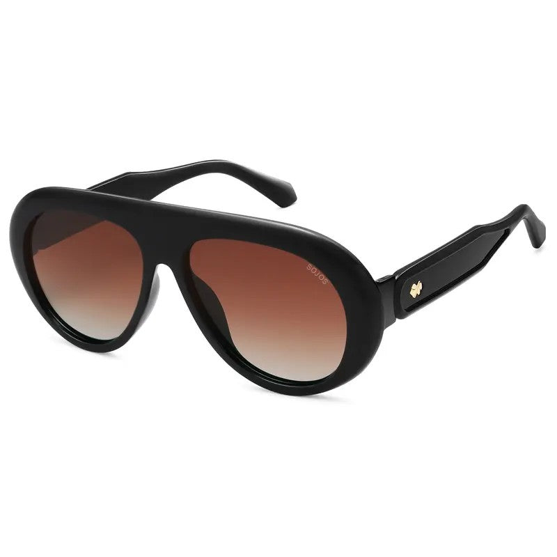 Classy Tortoise Shell Aviator Sunglasses