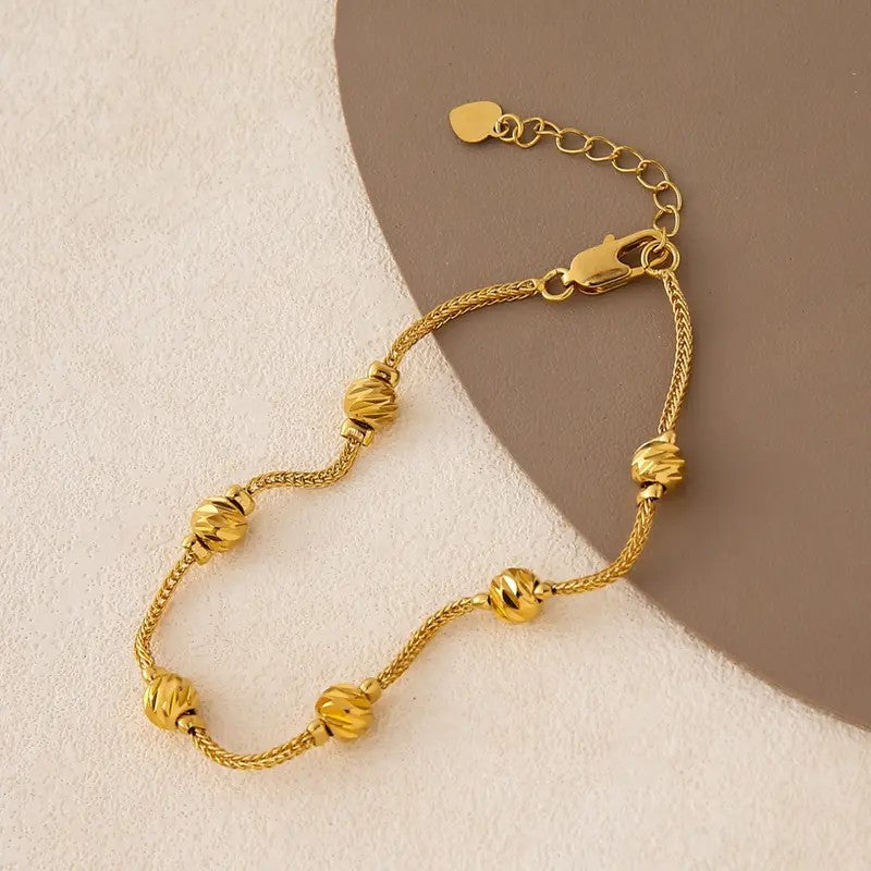 Classy Twisted Rope Chain Bracelet