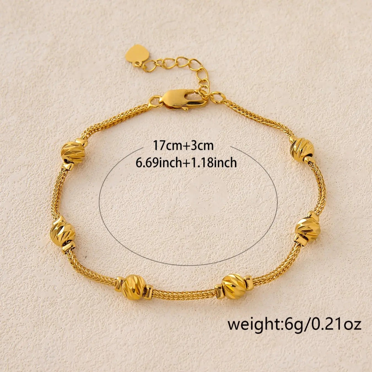 Classy Twisted Rope Chain Bracelet